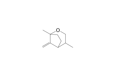 2-Oxabicyclo[3.2.1]octane, 1,4-dimethyl-8-methylene-