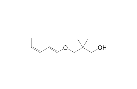 2,2-Dimethyl-3-[(1E,3Z)-penta-1,3-dienoxy]-1-propanol