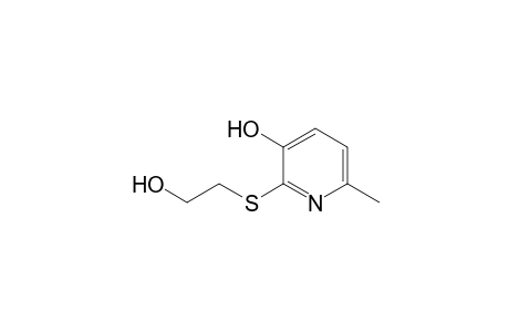 3-Pyridinol, 2-[(2-hydroxyethyl)thio]-6-methyl-