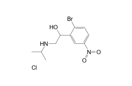 1-(2'-Bromo-5'-nitrophenyl)-2-isopropylaminoethanol Hydrochloride