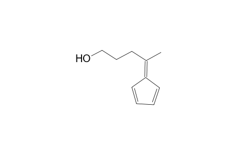 4-Cyclopenta-2,4-dienylidene-pentan-1-ol