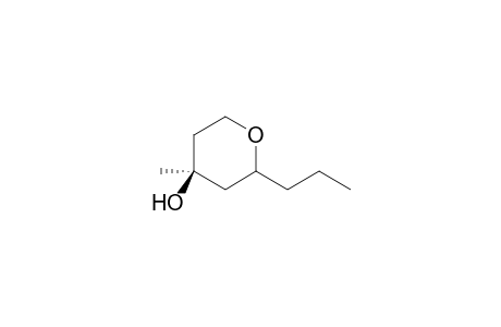 (4S)-4-Methyl-2-propyl-tetrahydro-2H-pyran-4-ol