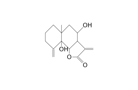 5,8a-Dihydroxy-6b,7aH-eudesma-4(15),11-dien-6,12-olide