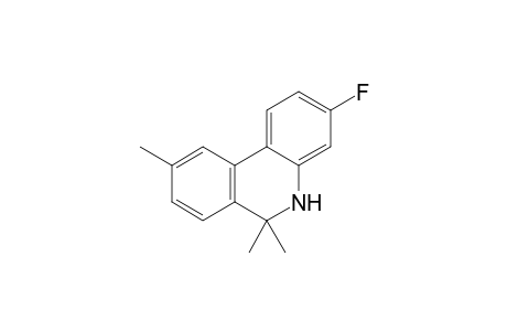 3-Fluoranyl-6,6,9-trimethyl-5H-phenanthridine