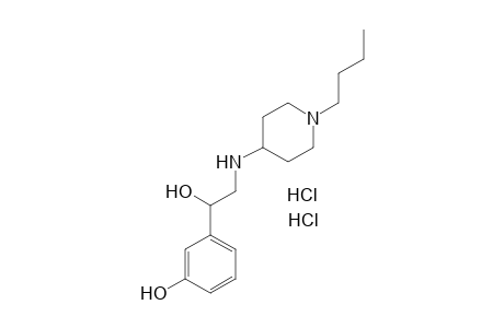 alpha-{[(1-BUTYL-4-PIPERIDYL)AMINO]METHYL}-m-HYDROXYBENZYL ALCOHOL, DIHYDROCHLORIDE