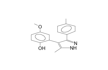 3-(p-tolyl)-4-(2-hydroxy-5-methoxyphenyl)-5-methylpyrazole