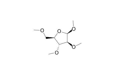 Methyl-2,3,5-tri-O-methyl-.beta.-D-arabofuranoside