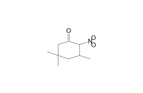 cis-3,5,5-Trimethyl-2-nitro-cyclohexanone