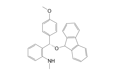 (S)-2-(((9H-Fluoren-9-yl)oxy)(4-methoxyphenyl)methyl)-N-methylaniline