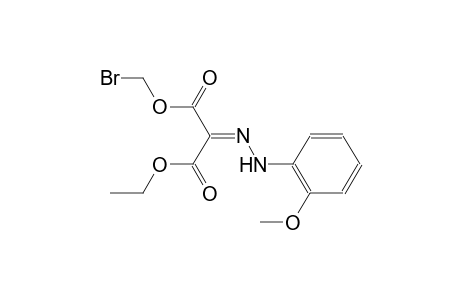 1-(bromomethyl) 3-ethyl (2E)-2-[(2-methoxyphenyl)hydrazono]propanedioate