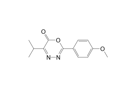 2-(4-Methoxyphenyl)-5-propan-2-yl-1,3,4-oxadiazin-6-one