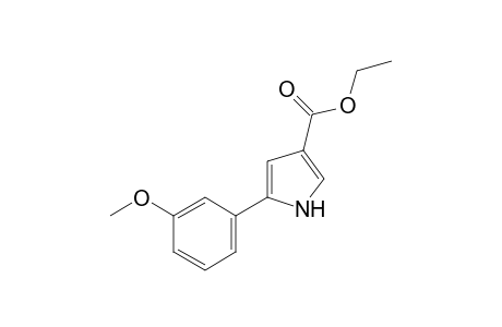 Ethyl 5-(3-methoxyphenyl)-1H-pyrrole-3-carboxylate