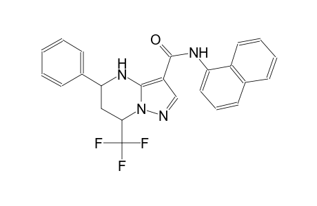 N-(1-naphthyl)-5-phenyl-7-(trifluoromethyl)-4,5,6,7-tetrahydropyrazolo[1,5-a]pyrimidine-3-carboxamide