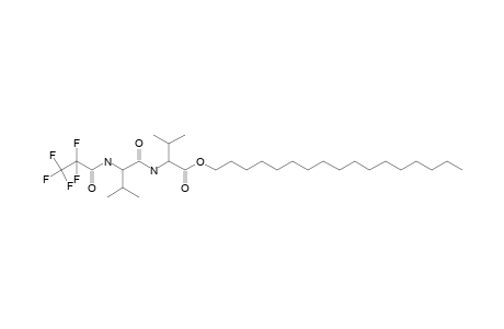 L-Valyl-L-valine, N-pentafluoropropionyl-, heptadecyl ester