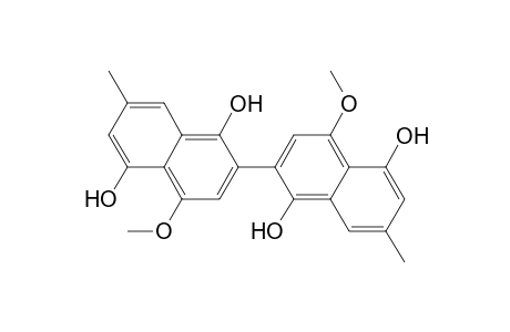 [2,2'-Binaphthalene]-1,1',5,5'-tetrol, 4,4'-dimethoxy-7,7'-dimethyl-