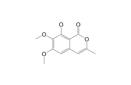 8-HYDROXY-6,7-DIMETHOXY-3-METHYL-ISOCOUMARIN