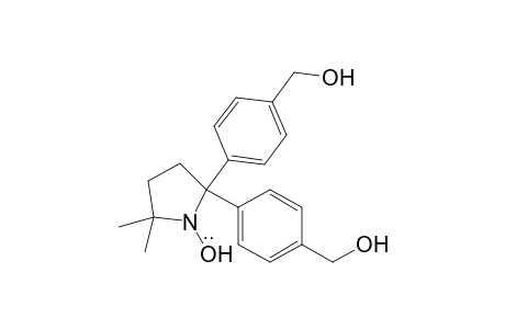 2,2-Bis(4-hydroxymethylphenyl)-5,5-dimethylpyrrolidin-1-yloxyl radical