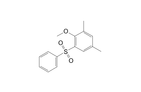 4,6-dimethyl-2-(phenylsulfonyl)anisole