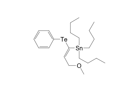 (E)-1-Tributylstannyl-1-phenyltelluro-3-methoxy-1-propene