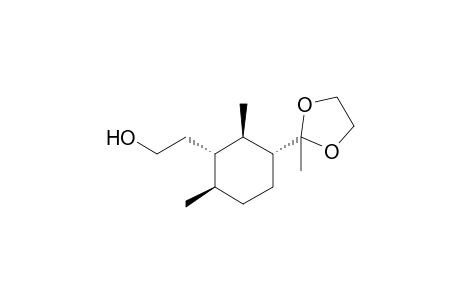 2-[(1S,2R,3R,6R)-2,6-Dimethyl-3-(2-methyl[1,3]dioxolan-2-yl)cyclohexyl]ethanol