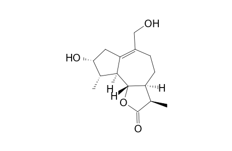 rel-(3R,3aS,8R,9S,9aS,9bS)-3a,4,5,7,8,9,9a,9b-Octahydro-8-hydroxy-6-(hydroxymethyl)-3,9-dimethylazuleno[4,5-b]furan-2(3H)-one