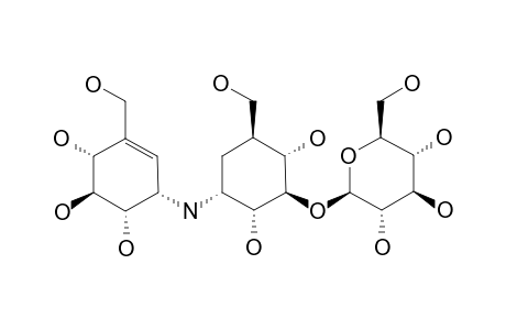 3-O-BETA-D-GLUCOPYRANOSYL-VALIDOXYLAMINE-A