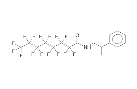 N-(2-METHYL-2-PHENYLETHYL)-PERFLUORO-OCTANOIC ACID AMIDE