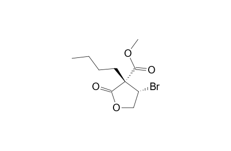 CIS-METHYL-4-BROMO-3-N-BUTYL-2-OXOTETRAHYDROFURAN-3-CARBOXYLATE