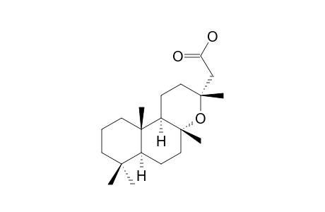 8.alpha.,13-epoxylabdan-15-oic acid