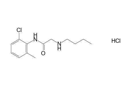 2-(butylamino)-6'-chloro-o-acetotoluidide, monohydrochloride