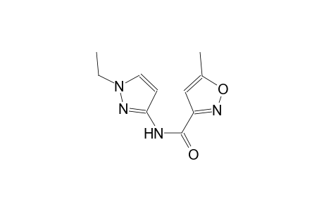 3-isoxazolecarboxamide, N-(1-ethyl-1H-pyrazol-3-yl)-5-methyl-