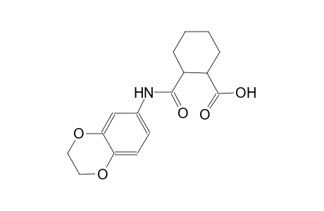 2-[(2,3-dihydro-1,4-benzodioxin-6-ylamino)carbonyl]cyclohexanecarboxylic acid