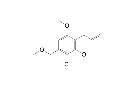2-Allyl-4-chloro-1,3-dimethoxy-5-(methoxymethyl)benzene