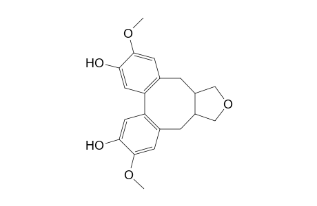 2,7-Dimethoxy-3,6-dihydroxydibenzo[a,c]tetrahydrofuro[f]cyclooctadine