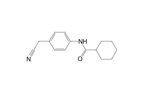 N-[4-(cyanomethyl)phenyl]cyclohexanecarboxamide