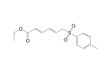 2,4-Hexadienoic acid, 6-[(4-methylphenyl)sulfonyl]-, ethyl ester, (E,E)-