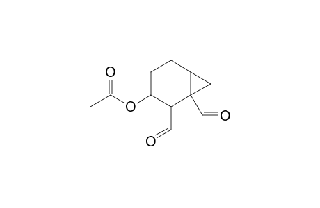 3-Acetoxybicyclo[4.1.0]heptane-1,2-dicarbaldehyde