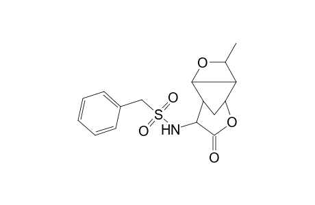 benzenemethanesulfonamide,4-methyl-N-(8-oxo-3,7-dioxatricyclo[4.3.1.0(2,4]dec-9-yl)-,