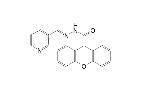 N'-[(E)-3-pyridinylmethylidene]-9H-xanthene-9-carbohydrazide