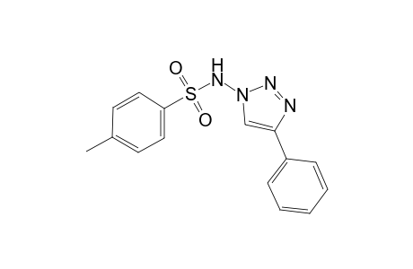Benzenesulfonamide, 4-methyl-N-(4-phenyl-1H-1,2,3-triazol-1-yl)-