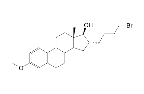 4-[3-Methoxy-17.beta.-hydroxy-1,3,5(10)-estratrien-16-.alpha.-yl]bromobutane