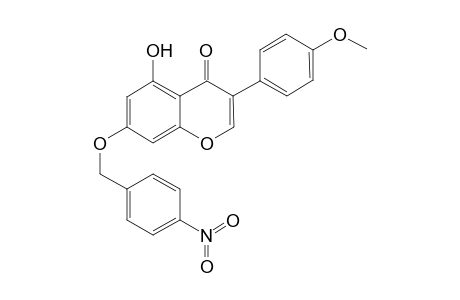 5-Hydroxy-3-(4-methoxyphenyl)-7-(4-nitrobenzyloxy)-chromen-4-one