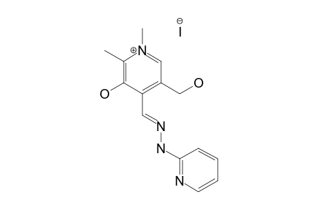 1-8N-METHYLPYRIDOXYLIDENIUM]-2-[2'-PYRIDYL]-HYDRAZINEIODIDE