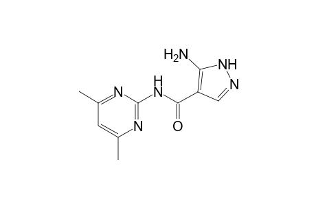 5-Amino-N-(4,6-dimethylpyrimidin-2-yl)-1H-pyrazole-4-carboxamide