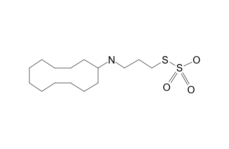 S-3-[Cyclododecylamino]propyl hydrogen thiosulfate