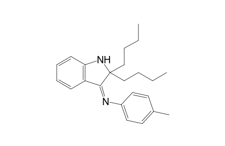 [2,2-Dibutyl-1,2-dihydroindol-3-ylidene]-N-(p-tolyl)amine