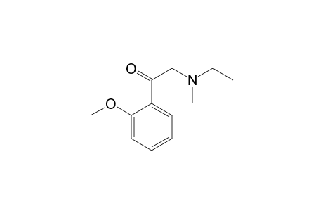 2-(N-Ethyl,N-methylamino)-2'-methoxyacetophenone