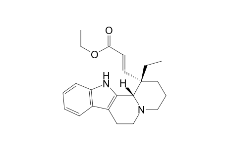 1,14-Secoeburnamenine-14-carboxylic acid, ethyl ester, (3.alpha.,16.alpha.)-