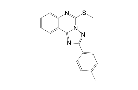 2-(4-Methylphenyl)-5-(methylsulfanyl)[1,2,4]triazolo[1,5-c]quinazoline