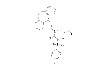 N-4-TOLUENESULFONYLUREIDO-N-[(10,11-DIHYDRO-5H-DIBENZO-[A,D]-CYCLOHEPTEN-5-YL)-ETHYLENE]-GLYCINE-HYDROXAMATE